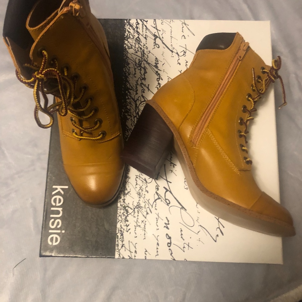 Kensie Wheat Construction Boot - image 2